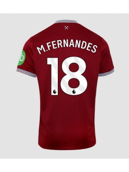 West Ham United Mateus Fernandes #18 Replika Hemmakläder 2025-26 Kortärmad